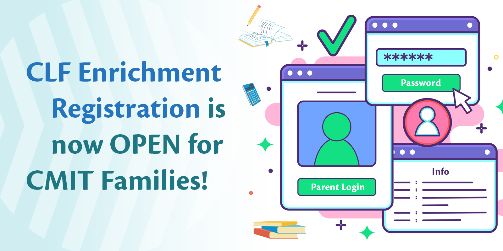 Enrichment Registration Now Open